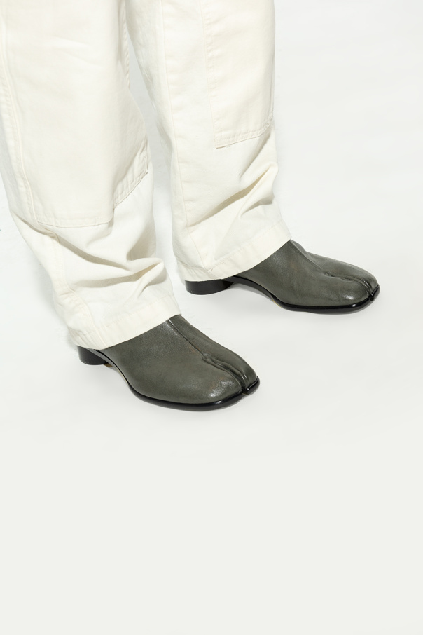 関税・送料込 MAISON MARGIELA Tabi toe leather ブーツ Maison Margiela Tabi split-toe Leather Boots | Black | FARFETCH